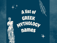 43 names inspired by Greek mythology for your novel