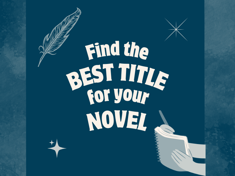 Find the best title for your novel