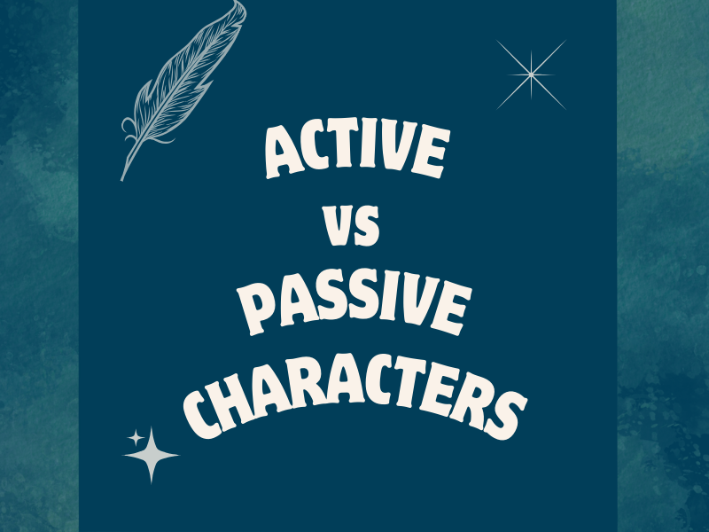 Chapter structure: active vs passive characters