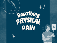 a blog post about describing physical pain