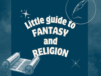 a blog post about creating a fictional religion for a fantasy novel