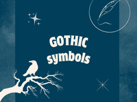 a blog post about gothic symbols for creative writing