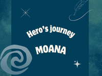 a blog post about moana's hero's journey