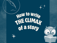 a blog post about how to write the climax of a novel