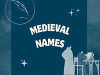 a blog post about medieval names