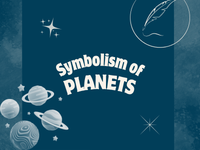 a blog post about the symbolism of planets in creative writing