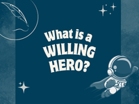 a blog post about the willing hero character