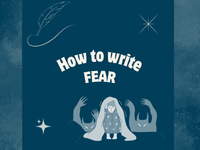 a blog post about writing fear