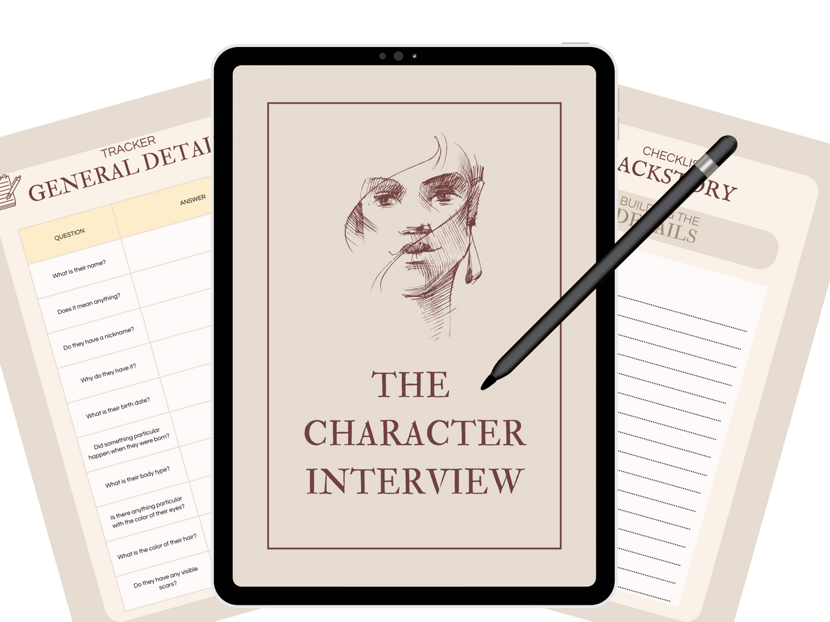 Character Interview Stiry Project Free Character Interview