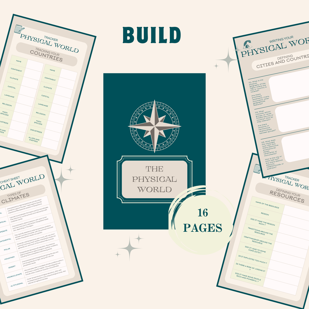 Ultimate Worldbuilding Template for Fiction Writers