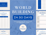 30-DAYS WORLD BUILDING