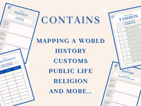 CONTAINS : MAPPING A WORLD ; HISTORY ; CUSTOMS ; PUBLIC LIFE ; RELIGION AND MORE...