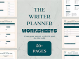 THE WRITER PLANNER 50 + pages