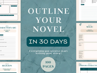 30-DAYS NOVEL PLANNER